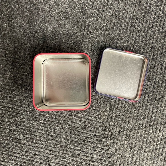 FOSSIL Metal Tin Let's Fly Away Travel Watch Trinket - Picture 4 of 4